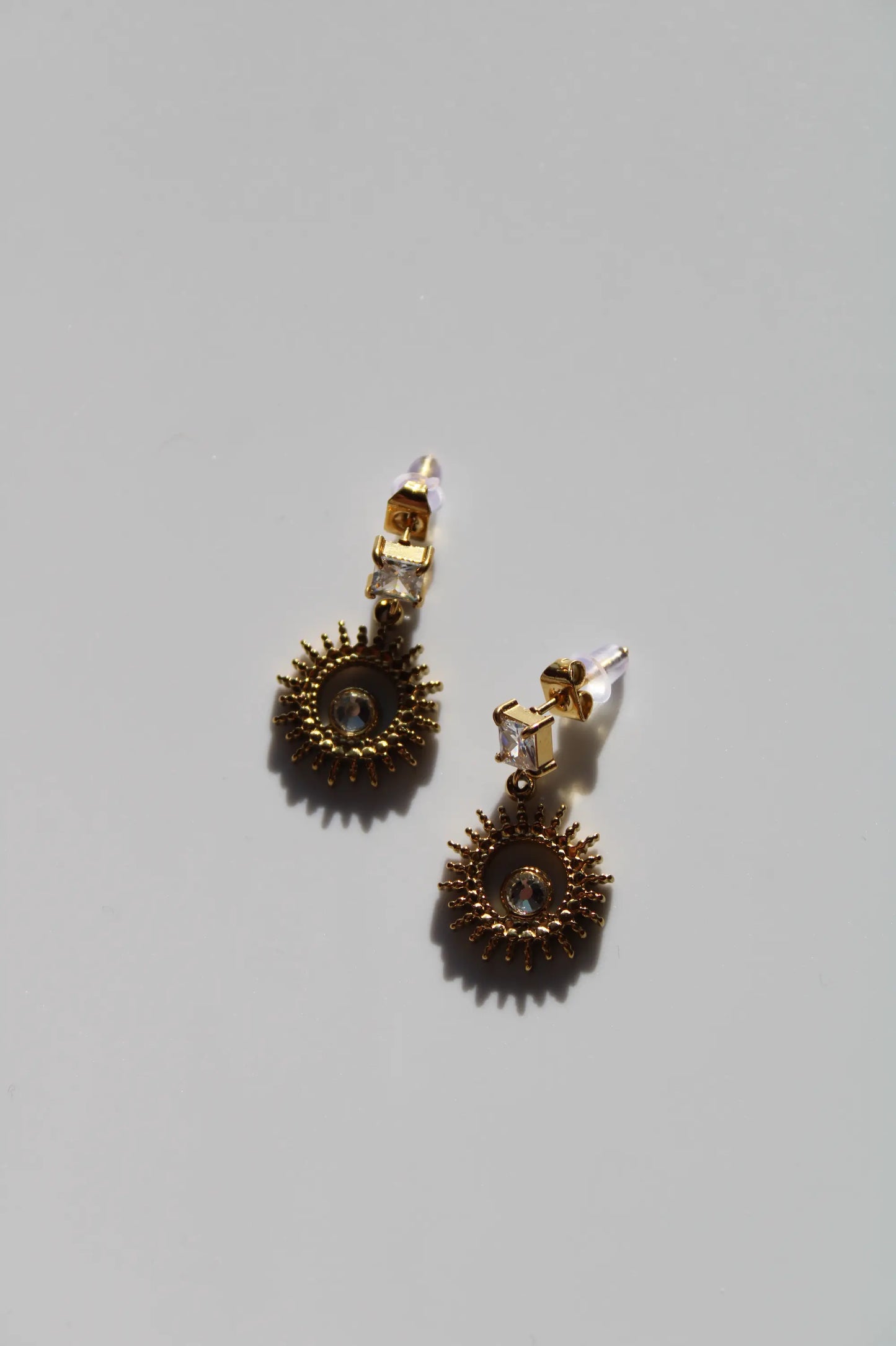 Boucles d'oreilles Alba doré 2