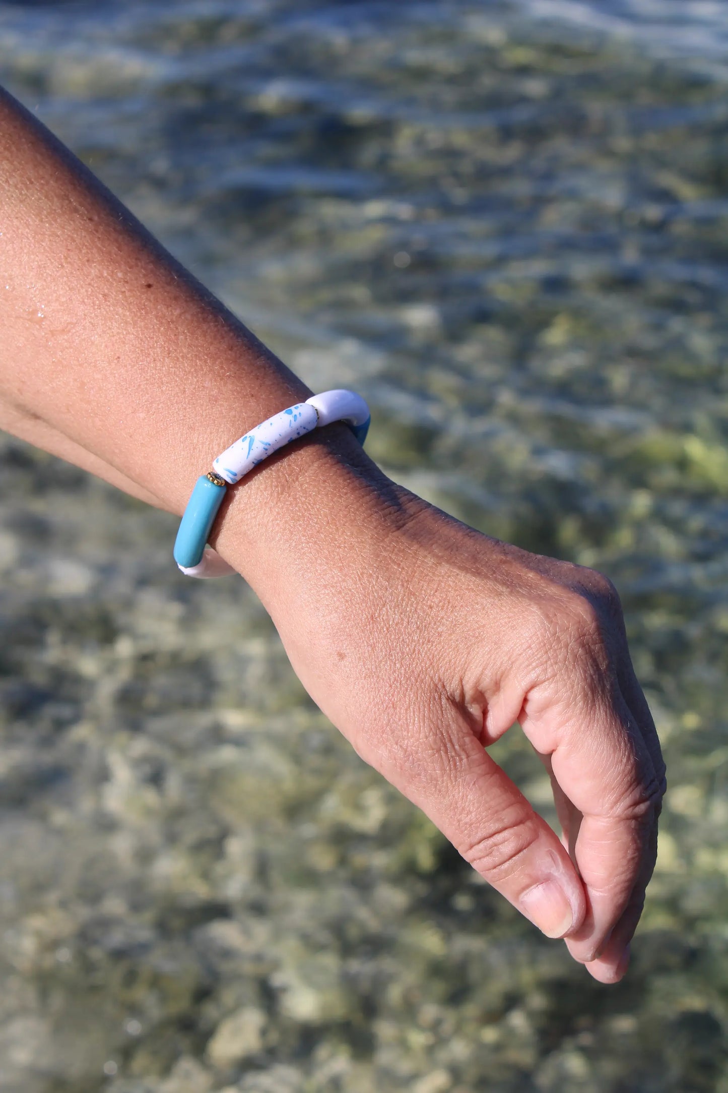 Bracelet pacifique porté