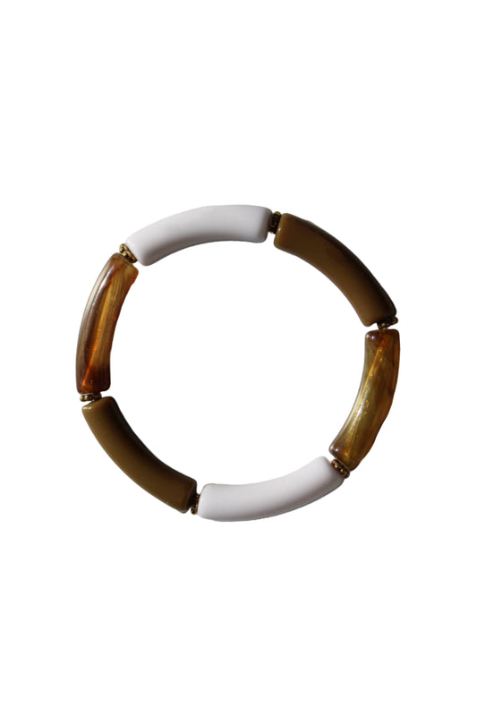 Bracelet ambre détouré