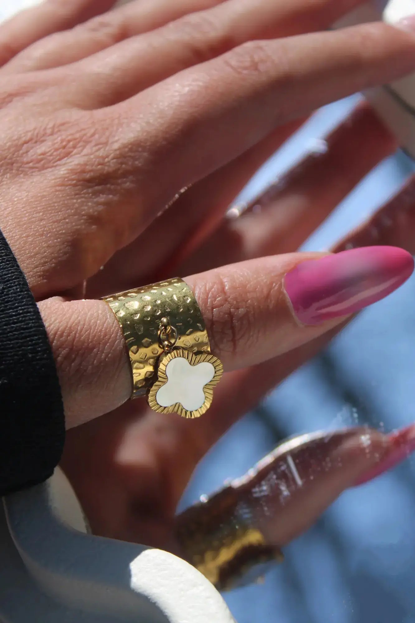 Bague rêverie dorée