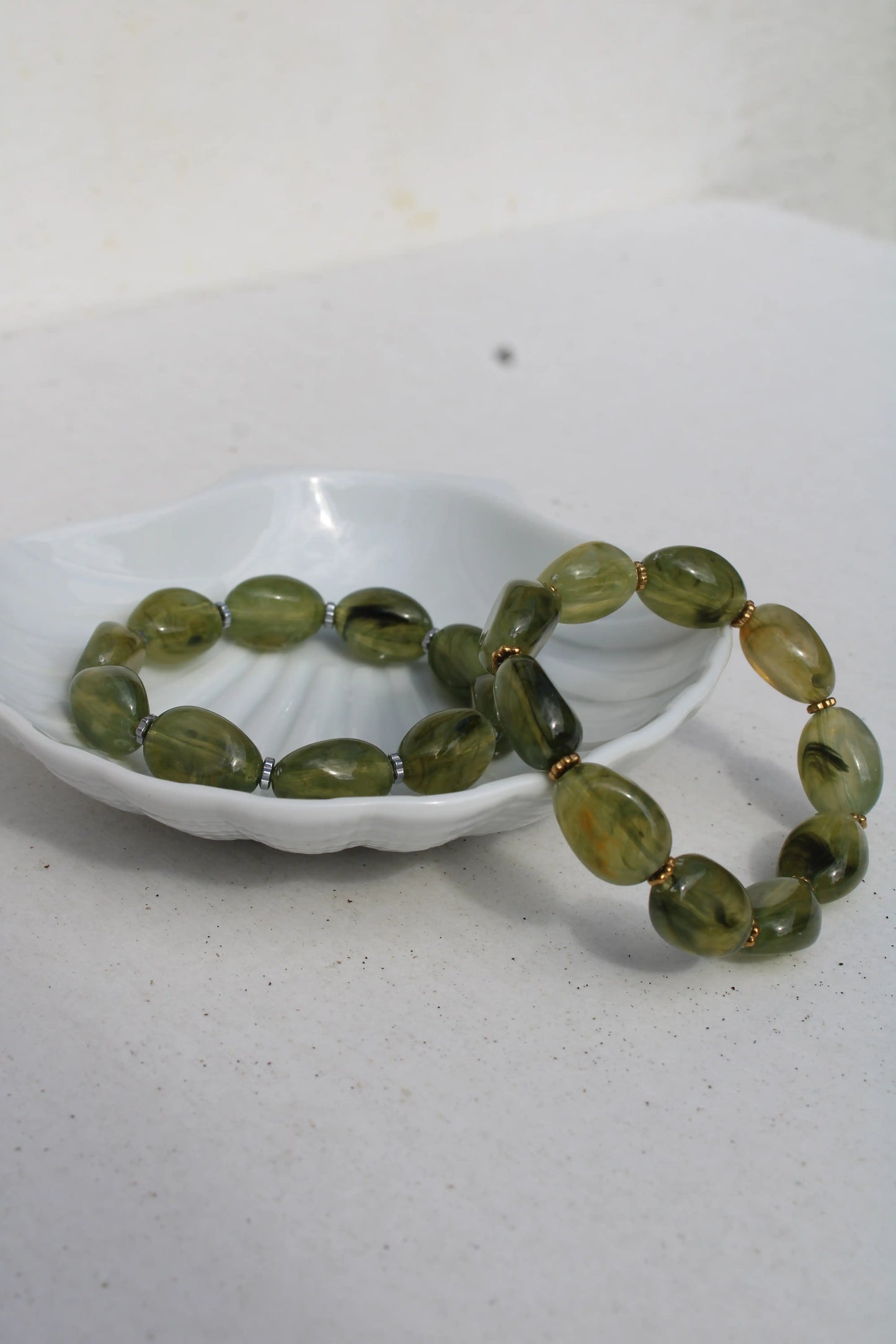 Horizon | Bracelets en perles galets