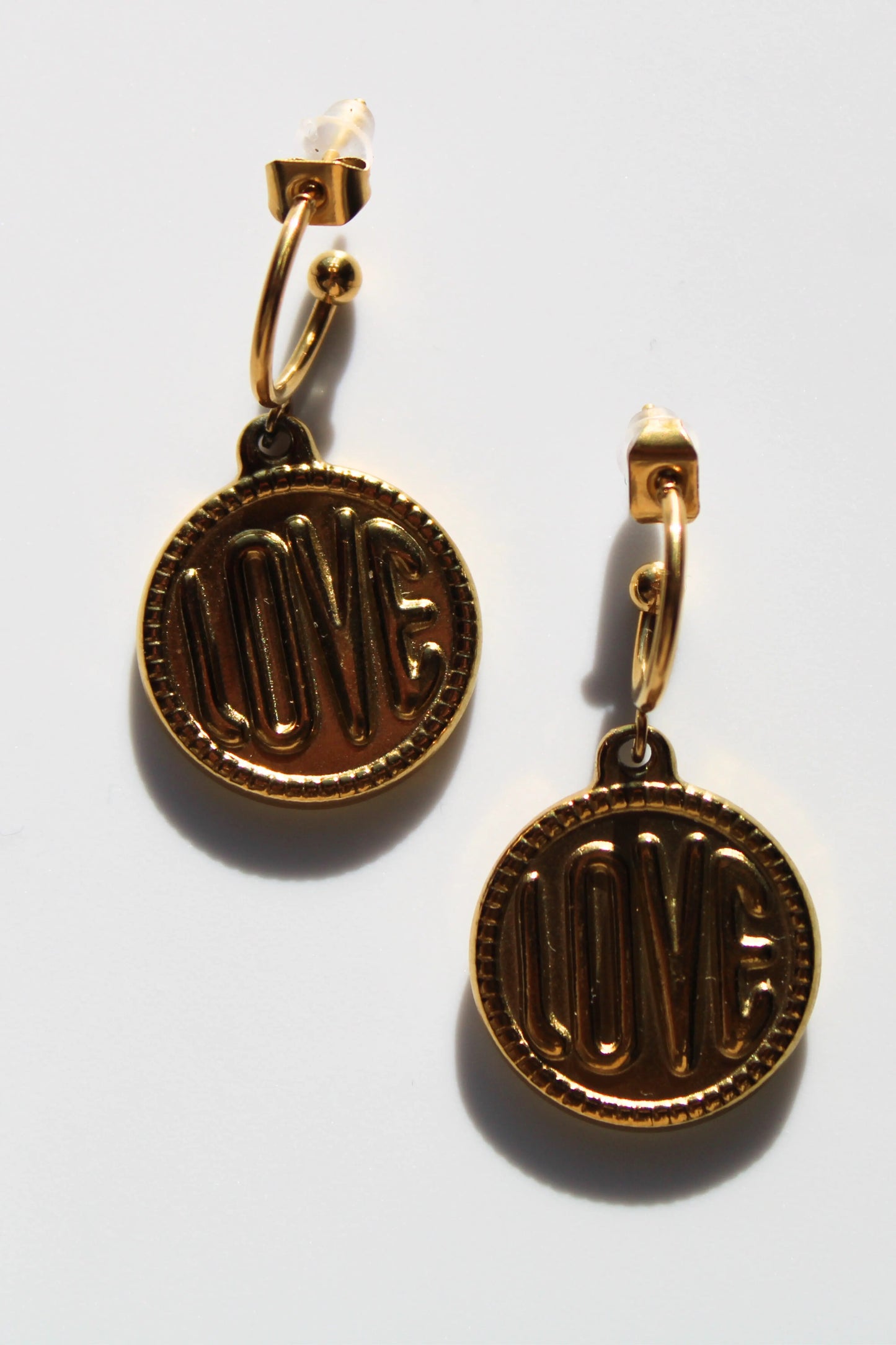 Boucles d'oreilles Esmée doré 2