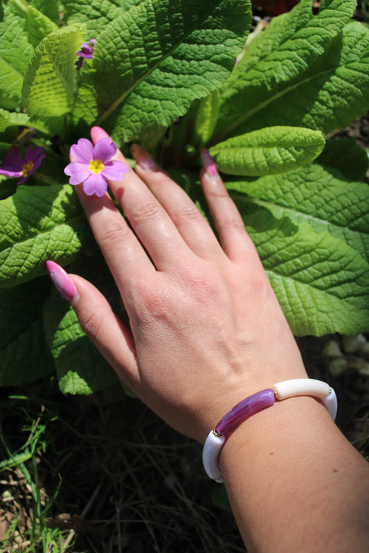Bracelet lilas