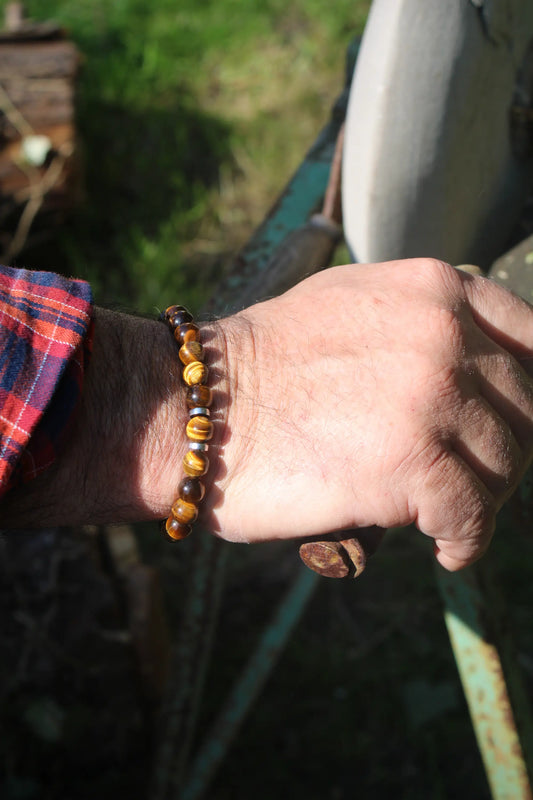 Bracelet tigre homme