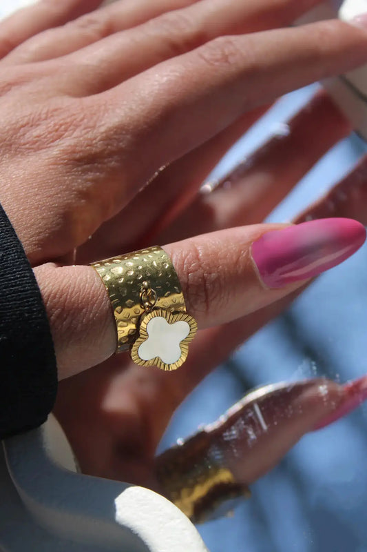 Bague rêverie dorée