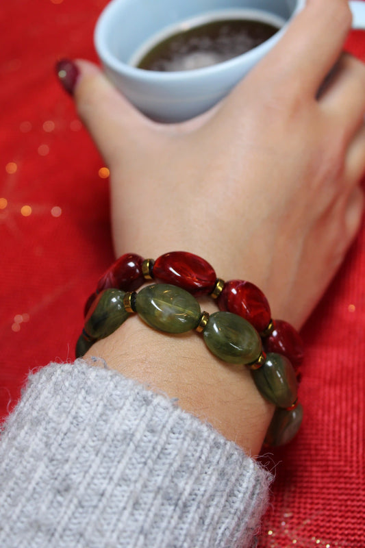 Horizon | Bracelets en perles galets