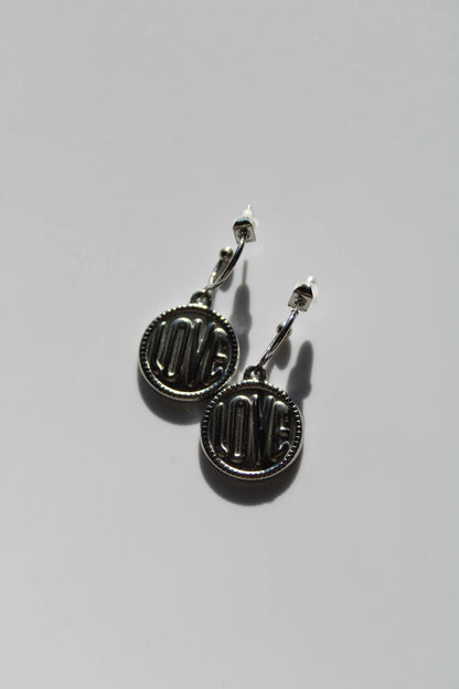Boucles d'oreilles Esmée argenté 2