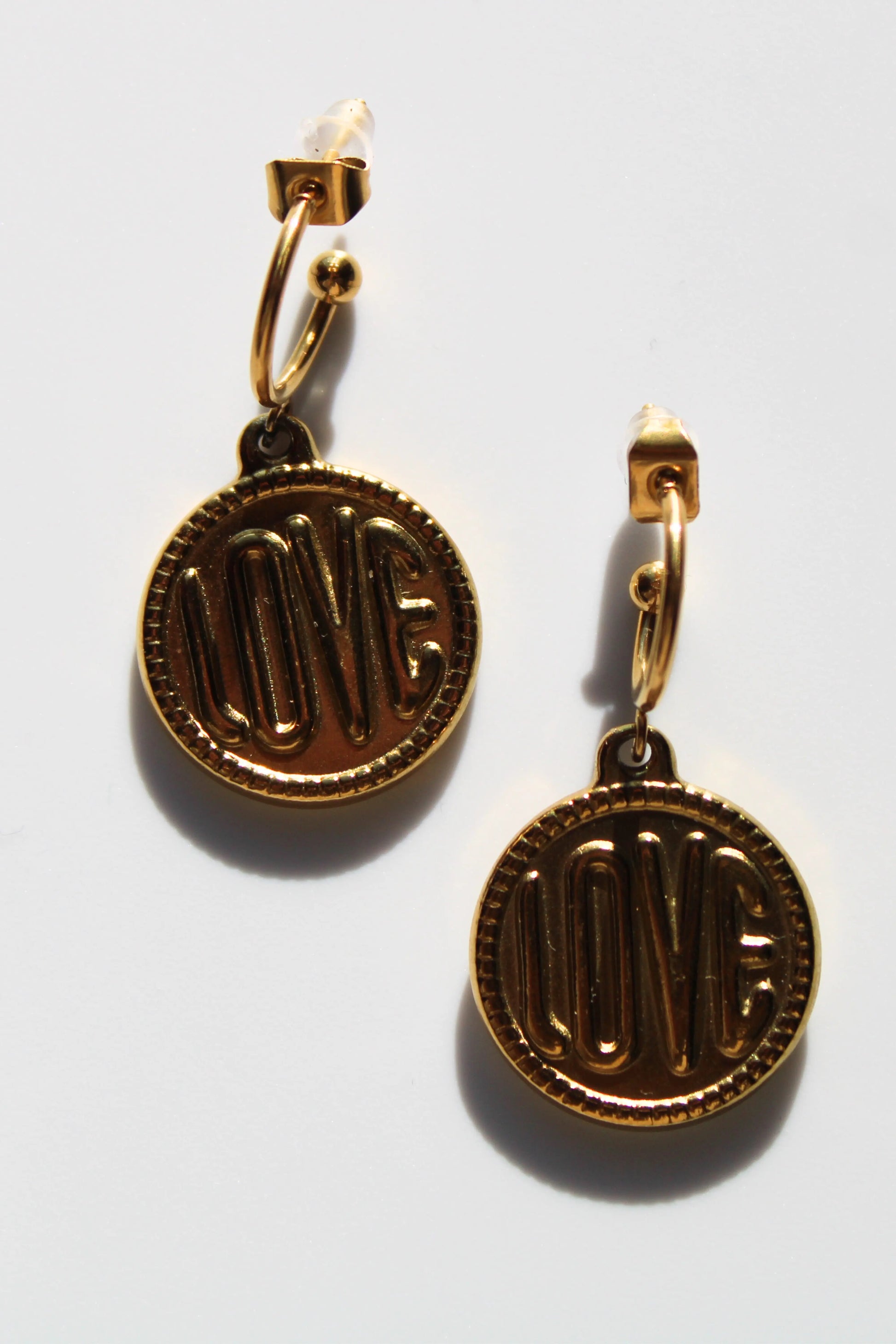 Boucles d'oreilles Esmée doré 2