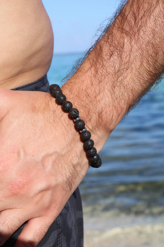Bracelet lava homme